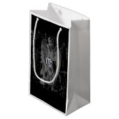 Chrome wie Virgo Zodiac Sign auf Hevelius Kleine Geschenktüte (Vorderseite Schrägansicht)