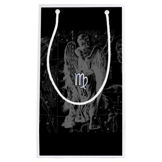 Chrome wie Virgo Zodiac Sign auf Hevelius Kleine Geschenktüte (Vorderseite)