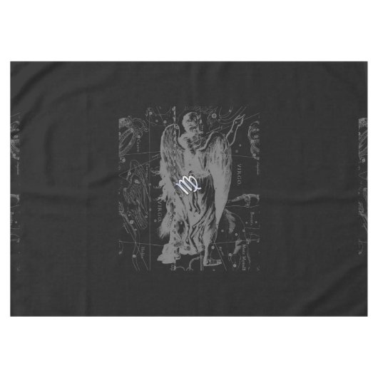 Chrome wie Virgo Zodiac Sign auf Hevelius Tischdecke (Vorderseite (Horizontal))