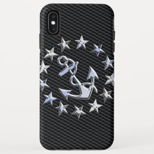 Chrome Yacht Naval Flag auf Automotive Grille Prin Case-Mate iPhone Hülle