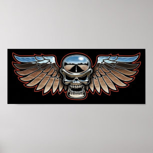 Chromeboy Flügel Poster