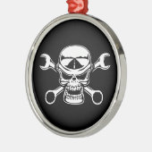 Chromeboy Kreuz-Schlüssel Ornament Aus Metall (Links)