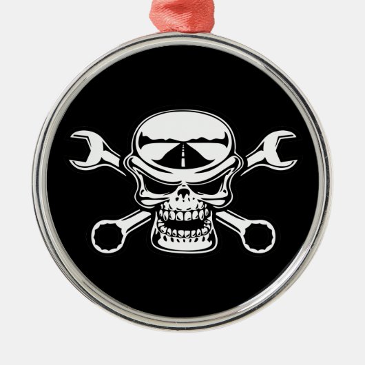 Chromeboy Kreuz-Schlüssel Ornament Aus Metall (Vorne)