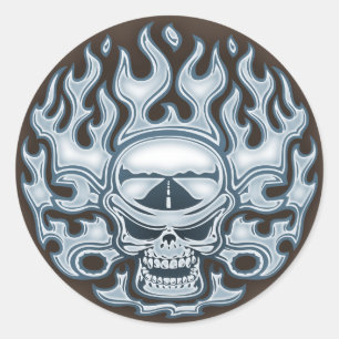 Chromeboy - WF Runder Aufkleber