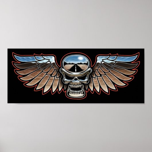 Chromeboy Wings Poster (Vorne)