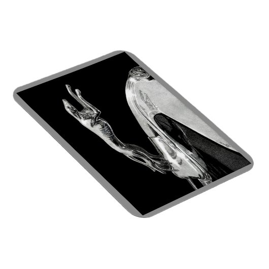 "Chromed Grace" - Greyhound Magnet (Rechte Seite)