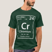 Chromelement (weiß) T-Shirt (Vorderseite)
