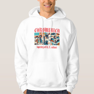 Chromerica - Band der US-Kultur Grafik Hoodie