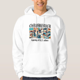Chromerica - Band der US-Kultur Grafik Hoodie