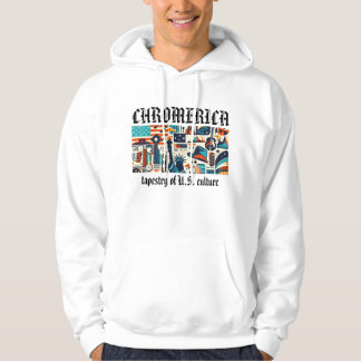 Chromerica - Band der US-Kultur Grafik Hoodie
