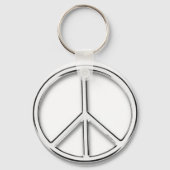 Chromfriedzeichen-Schlüsselanhänger Schlüsselanhänger (Vorderseite)