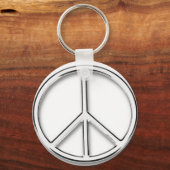 Chromfriedzeichen-Schlüsselanhänger Schlüsselanhänger (Vorderseite)