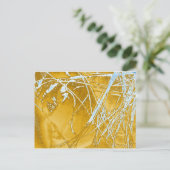 Chromgewebe Postkarte (Stehend Vorderseite)