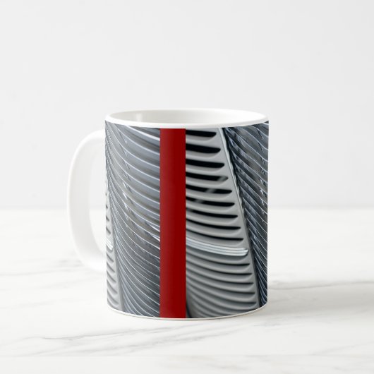 Chromgrill für antikes Auto Kaffeetasse (Vorderseite Links)
