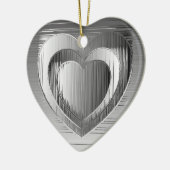 Chromherzen Keramikornament (Links)