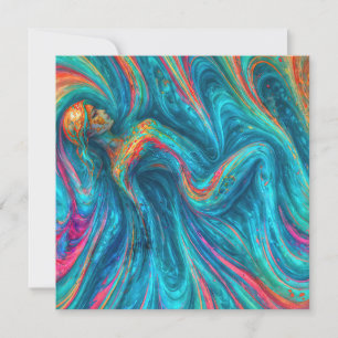 "Chromisca" - Fluid Enchantress Portrait