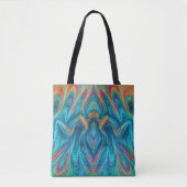 "Chromisca" - Fluid Enchantress Portrait Tasche (Vorderseite)