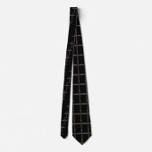 Chromkruzifix Hollow Neck Tie Krawatte (Rückseite)