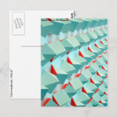 "Chromoplastisches Mural" Postkarte (Vorne/Hinten)