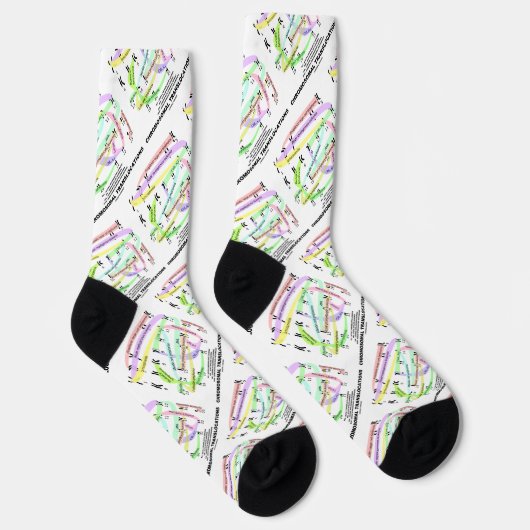 Chromosomale Translokationen Karyogramm Socken (Rechts)