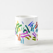 Chromosomen, DNA-Moleküle Kaffeetasse (Mittel)
