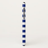 Chromtaucher und Haifische Silhouetten auf Streife Case-Mate iPhone Hülle (Hinten/Links)