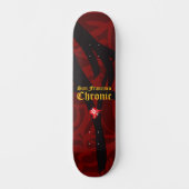 Chronic 49ers Colors Skateboard (Vorderseite)
