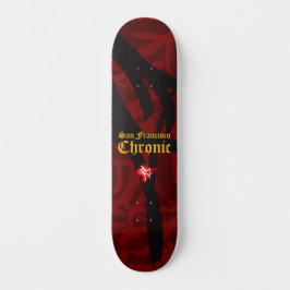 Chronic 49ers Colors Skateboard