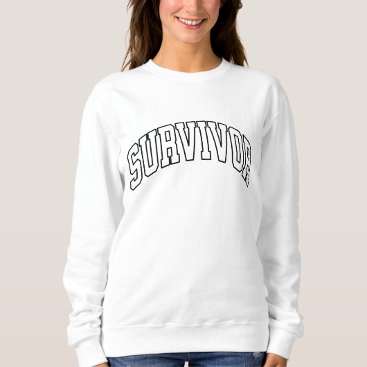 Chronic illness Awareness, MS warrior Sweatshirt (Vorderseite)