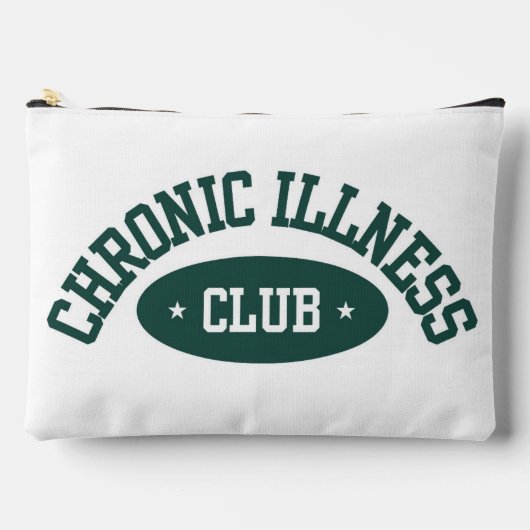 'Chronic Illness Club' Cute First Aid Pouch  Zubehörtasche (Vorderseite)