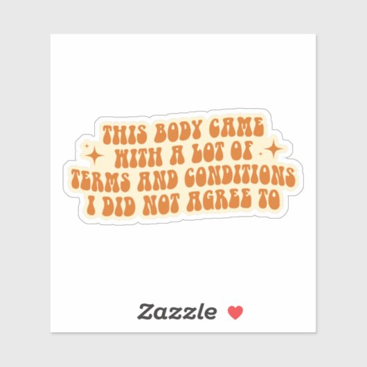 Chronic Illness & Invisible Disability Awareness Aufkleber (Blatt)