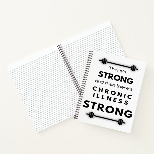 Chronic Illness Strong Notebook Notizblock (Innenseite)
