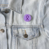 Chronic Pain Awareness Ribbon Custom Art Button (Beispiel)