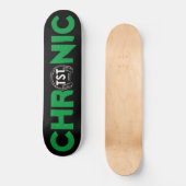 CHRONIC /TST JAH LIVE!! Skateboard (Vorderseite)