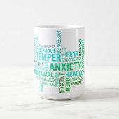 CHRONIC WORD CLOUD KAFFEETASSE (Mittel)