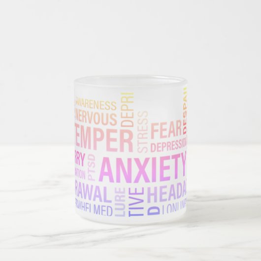 Chronic Word Cloud.. Mattglastasse (Mittel)