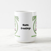 Chronically Booked & Offline Analog Reading Escape Kaffeetasse (Mittel)