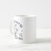 Chronically Ill Funny Frog Chronic Pain & Illn Kaffeetasse (Vorderseite Links)