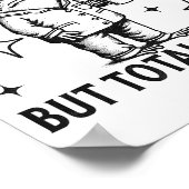 Chronically Ill Funny Frog Chronic Pain & Illn Poster (Ecke)