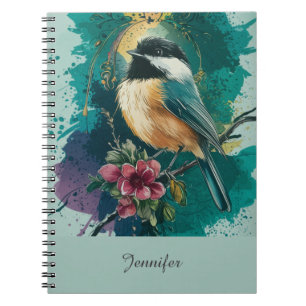 Chroniken der Chickadee - Aquamarin Notizblock
