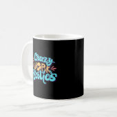 Chroniken von Crazy Work Besties arbeiten als Gesc Kaffeetasse (Vorderseite Links)