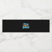 Chroniken von Crazy Work Besties arbeiten als Gesc Wasserflaschenetikett (Einzelnes Label)