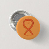 Chronisch obstruktive Lungenerkrankung Ribbon Butt Button (Vorne & Hinten)
