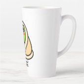 chronisch online Frosch Lustiges Meme Milchtasse (Rechts)