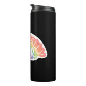 Chronisch Queer Aufkleber Thermosbecher (Nach rechts gedreht)