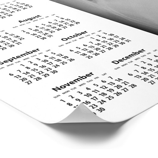 Chronisch X Ray Kalender ~ Poster (Ecke)