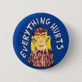 Chronische Erkrankungen Unsichtbare Erkrankungen S Button (Vorderseite)