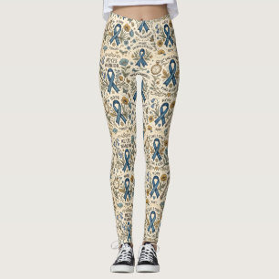 Chronische Fatigue ME/CFS-Kriegerin Leggings