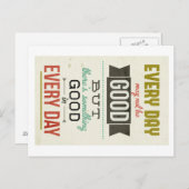 Chronische Krankheit gut in jeden Tag Postkarten (Vorne/Hinten)