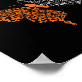 Chronische myeloische Leukämie Warrior Poster (Ecke)